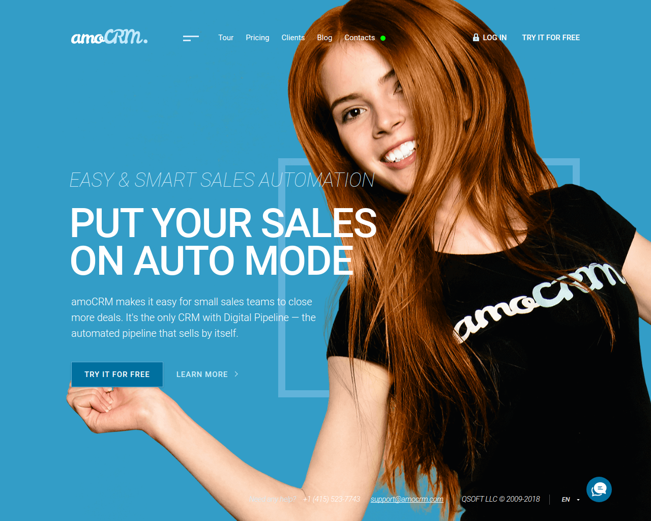 Cover photo of amoCRM