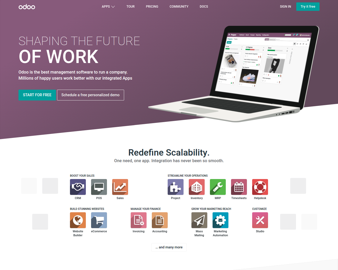Cover photo of Odoo