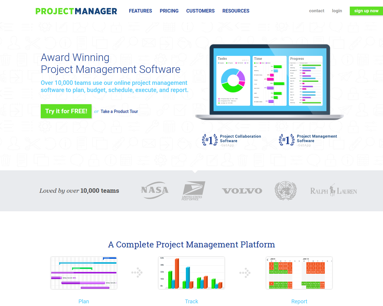 Cover photo of ProjectManager.com