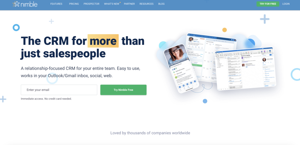 nimble crm